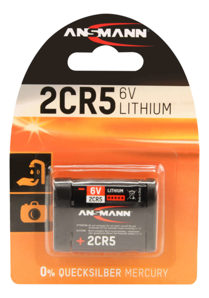 Ansmann 2 CR 5 - Kamerabatterie 2CR5 - Li