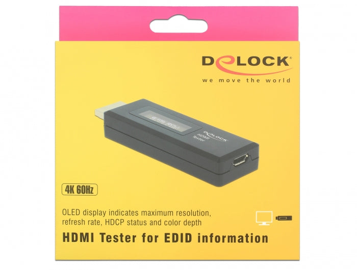 Delock 63327 - HDMI-A 19 pin - USB Type Micro-B - Schwarz