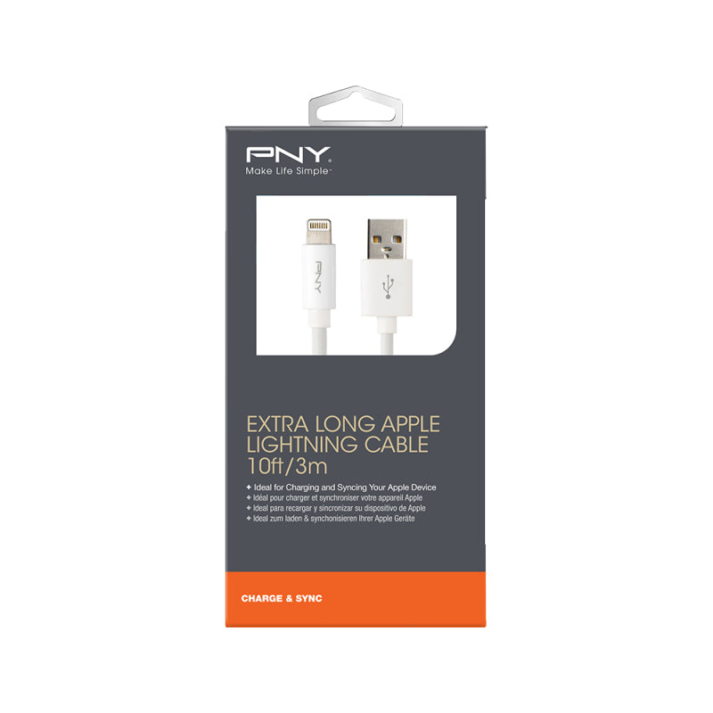 PNY Charge & Sync - Lightning-Kabel - USB (M)