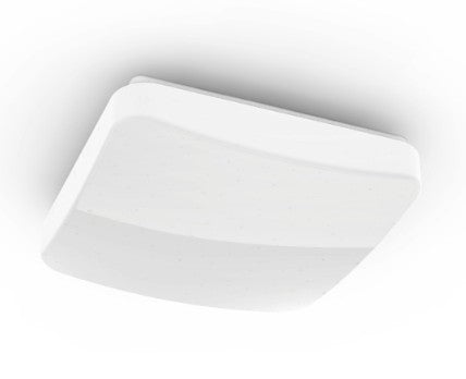Hama WiFi-Deckenleuchte, Glitzereffekt, quadratisch, 27 cm