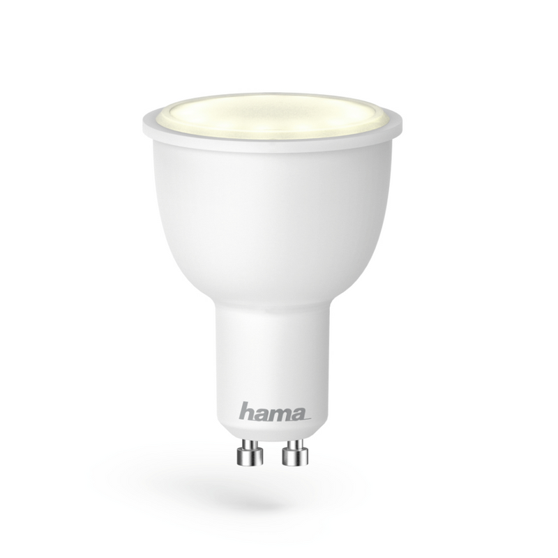Hama WiFi-LED-Lampe, GU10, 4,5W, RGB, dimmbar