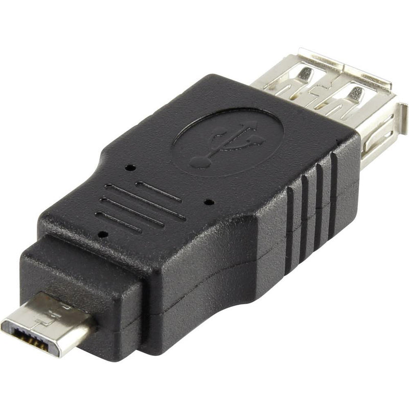 Renkforce USB-Adapter - Micro-USB Typ B (M) bis USB (W)