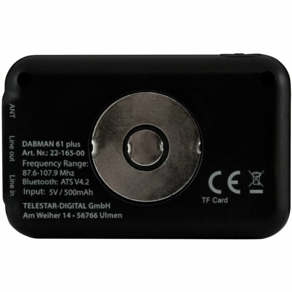 Telestar DABMAN 61 plus - DAB+/Bluetooth-Freisprecheinrichtung / FM-Transmitter / Ladegerät für Handy