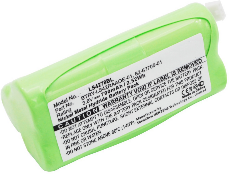 MicroBattery CoreParts - Batterie für Barcodelesegerät (gleichwertig mit: Symbol 82-67705-01, Symbol BTRY-LS42RAAOE-01)