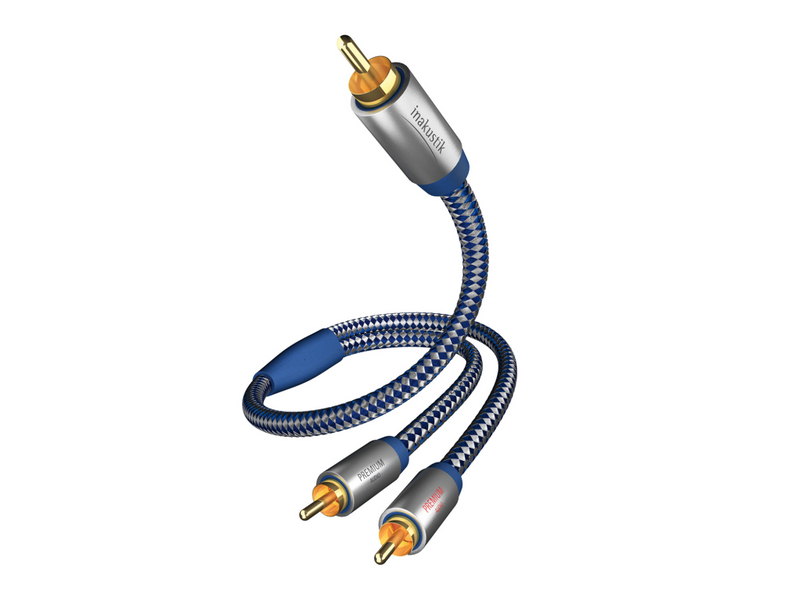 in-akustik Premium - Subwoofer-Kabel - RCA x 2 (M)