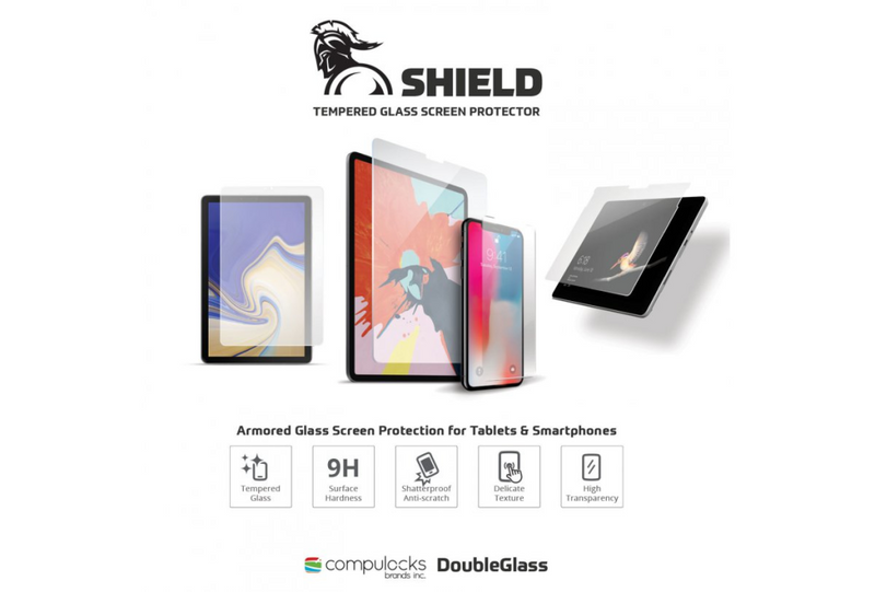 Compulocks iPad Pro 12.9-inch 5th/4th/3rd Gen Shield Screen Protector - Bildschirmschutz für Tablet - Glas - kristallklar - für Apple 12.9-inch iPad Pro (3. Generation, 4. Generation, 5. Generation)