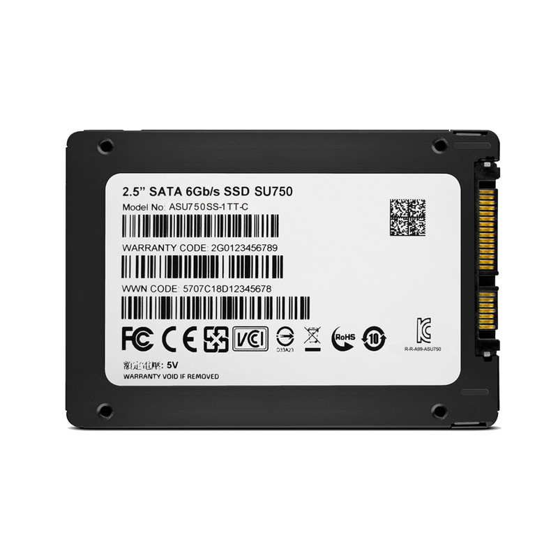 ADATA SU750 - SSD - 512 GB - intern - 2.5" (6.4 cm)