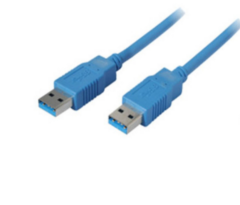 ShiverPeaks BS77031-1 - 1 m - USB A - USB A - USB 3.2 Gen 1 (3.1 Gen 1) - 5000 Mbit/s - Blau