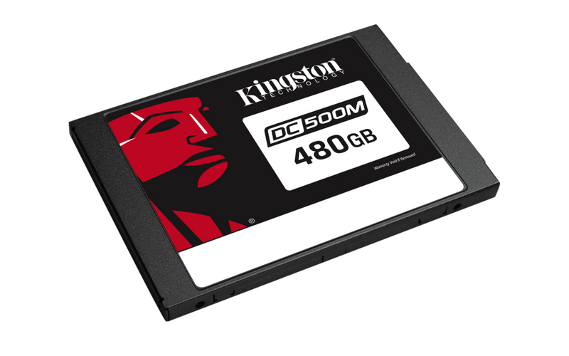 Kingston Data Center DC500M - SSD - verschlüsselt - 480 GB - intern - 2.5" (6.4 cm)