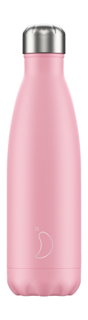 Chillys Bottles Chilly's Pastel B500PAPNK - 500 ml - Tägliche Nutzung - Pink - Edelstahl - 24 h - 12 h