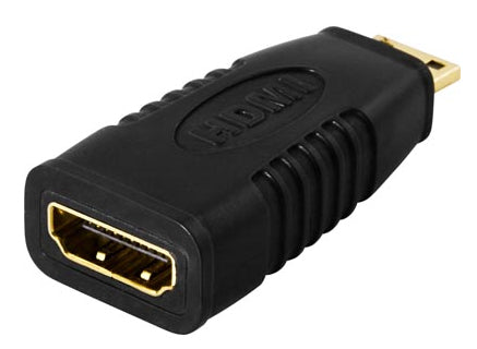 Deltaco HDMI-18 - 19-pin HDMI - 19-pin miniHDMI - Männlich/Weiblich - Schwarz