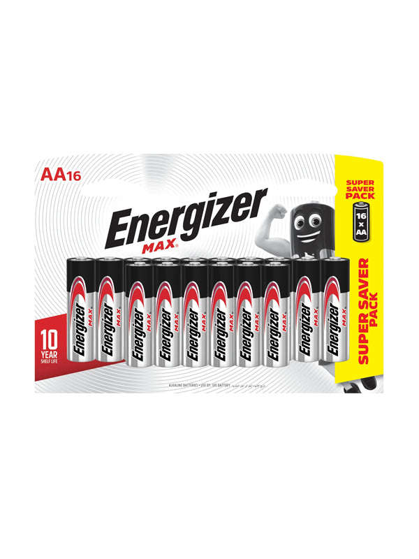 Energizer Batterie Max AA 12+4 Stück - Batterie - Mignon (AA)