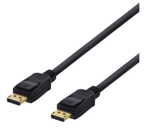 Deltaco DisplayPort monitor cable for Lenovo 21.6Gb/s 2m black