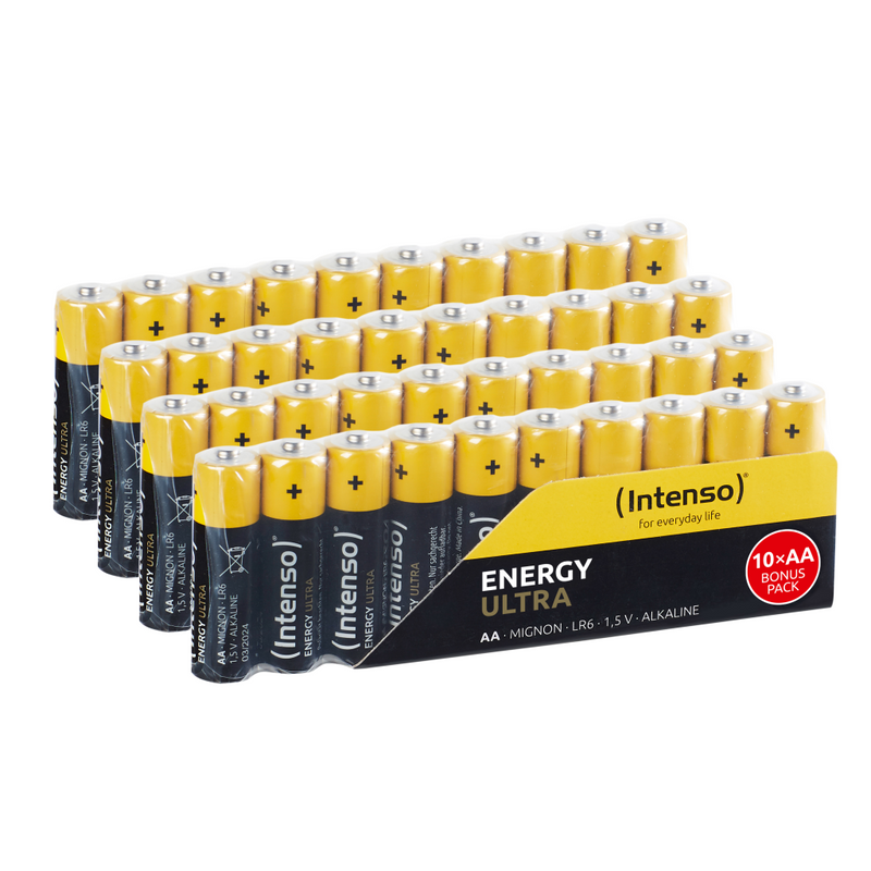Intenso Batteries Energy Ultra AA LR6 40er Pack - Batterie - Mignon - Batterie - Mignon (AA)