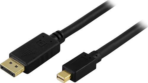Deltaco DisplayPort kabel - 3 m