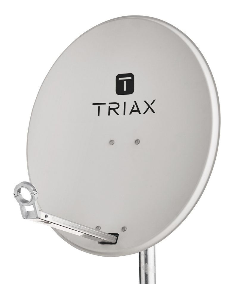 Triax TDA 65LG - 10,7 - 12,75 GHz - 37 dBi - Offset - 0 - 90° - 26° - Grau