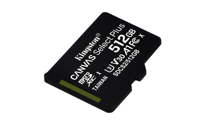 Kingston Canvas Select Plus - Flash-Speicherkarte (microSDXC-an-SD-Adapter inbegriffen)