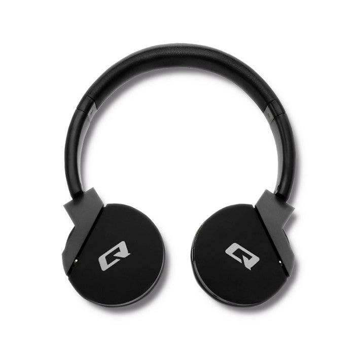 Qoltec 50825 - Kopfhörer - Kopfband - Anrufe & Musik - Schwarz - Grau - Binaural - Track < - Ortung > - Lautstärke + - Lautsärke -