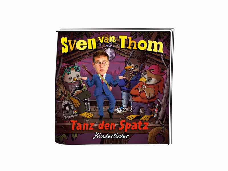 Tonies Sven van Thom Tanz den Spatz - Schwarz - Gold - Violett