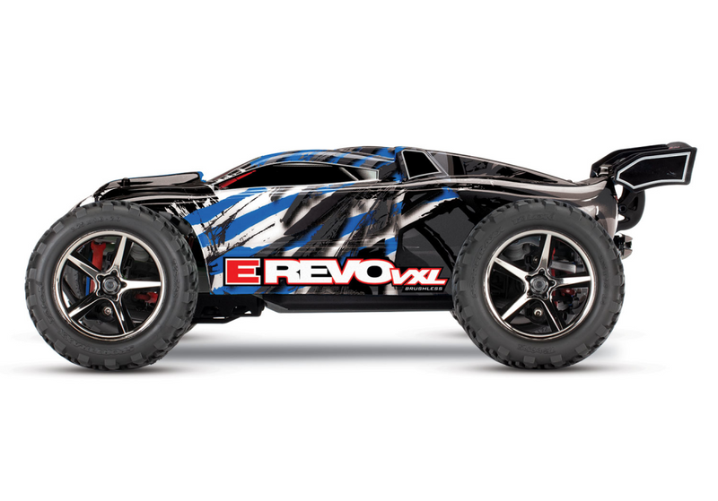 Traxxas E-Revo 4x4 VXL Blu Brushless 1 16 Automodello Elettrica Monstertruck 4WD RtR 2.4