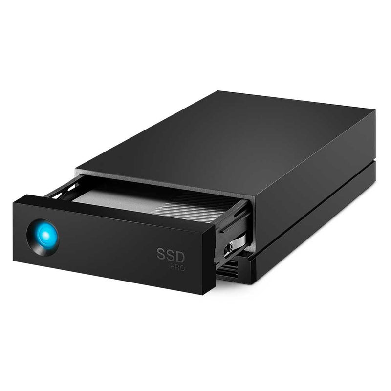 LaCie 1big Dock SSD Pro STHW2000800 - Festplatten-Array - 2 TB - 1 Schächte - SSD 2 TB x 1 - USB 3.1, Thunderbolt 3 (extern)