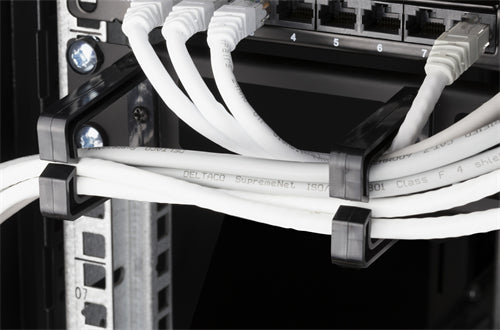 Deltaco rack-kabel styrepanel - 1U