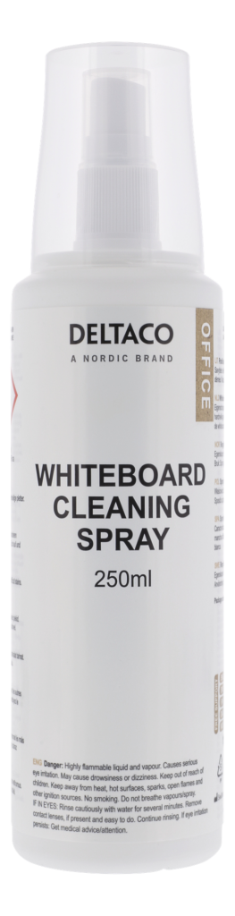 Deltaco whiteboard cleaning liquid 250ml