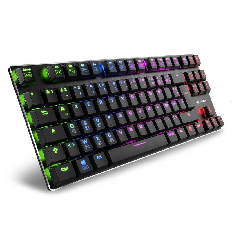 Sharkoon PureWriter TKL RGB - Tastatur - Hintergrundbeleuchtung