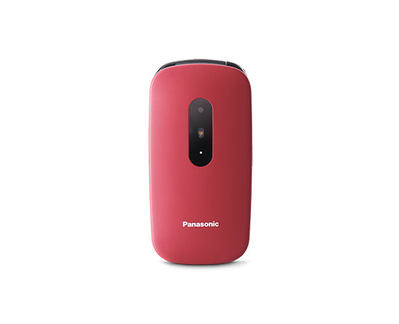 Panasonic KX-TU446EXR - Drehen - Single SIM - 6,1 cm (2.4 Zoll) - 320 x 240 Pixel - Bluetooth - Rot