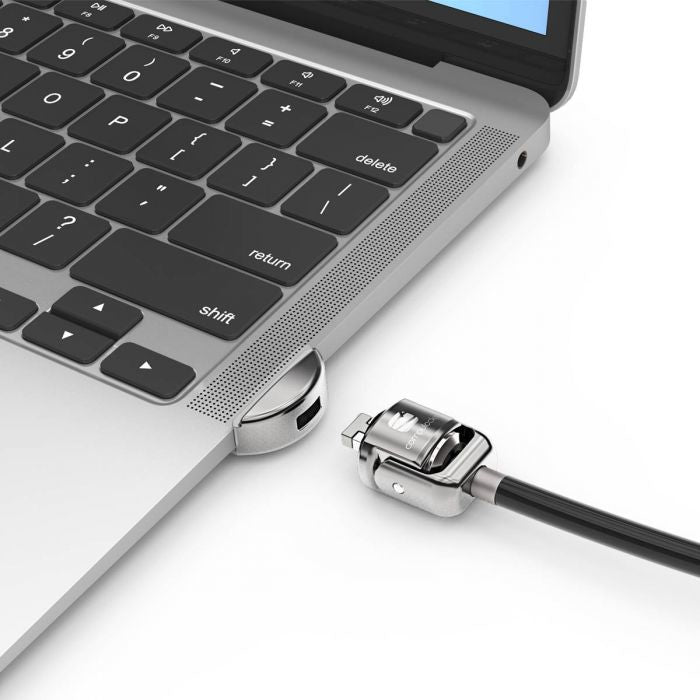 Compulocks MacBook Air 13-inch Cable Lock Adapter With Keyed Cable Lock 2017 to 2019 - Sicherheitsschlossadapter - für Apple MacBook Air (Ende 2018, Mitte 2017, Mitte 2019)