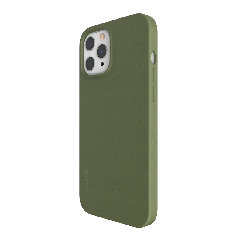 Skech BioCase| Apple iPhone 12/12 Pro| olive gruen| SKIP-R12-BIO-OLV
