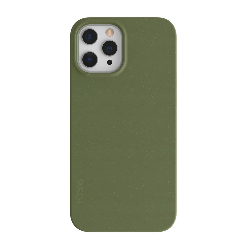 Skech BioCase| Apple iPhone 12/12 Pro| olive gruen| SKIP-R12-BIO-OLV