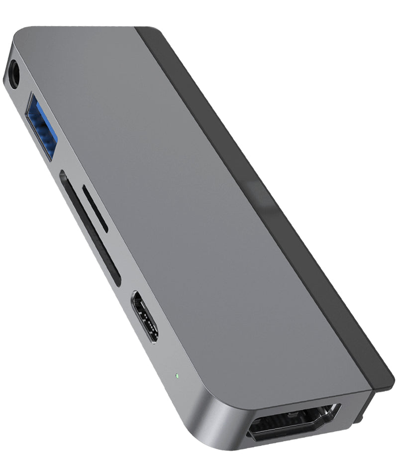 Targus HyperDrive 6-in-1 Hub - Dockingstation - USB-C - HDMI - für Apple 10.9-inch iPad Air; 11-inch iPad Pro; 12.9-inch iPad Pro; iPad mini (6. Generation)