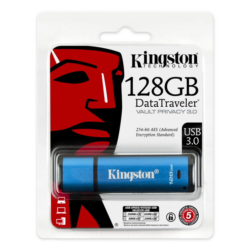 Kingston DataTraveler Vault Privacy 3.0 - USB-Flash-Laufwerk
