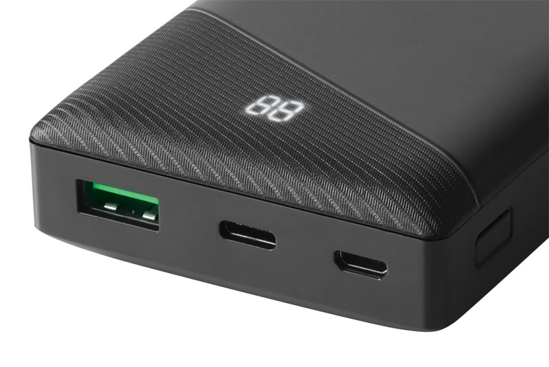 Deltaco power bank 10 000 mAh 1x USB-C PD USB-A Fast Charge