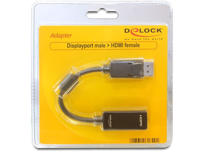 Delock Adapter Displayport male > HDMI female