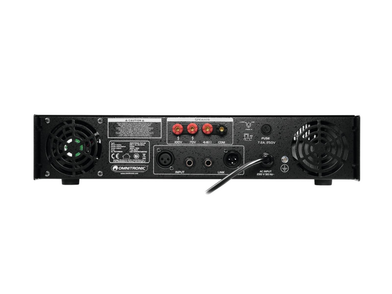 Omnitronic PAP-120 ELA-Verstärker 120 W 1-Kanal 1-Zonen
