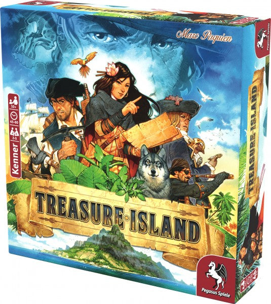 Pegasus Spiele PEG Treasure Island| 57025G