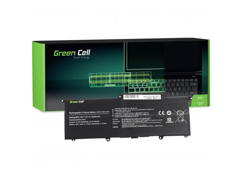Green Cell AA-PBXN4AR AA-PLXN4AR Battery for Samsung NP900X3B NP900X3C NP900X3D - Batterie - Mignon (AA)