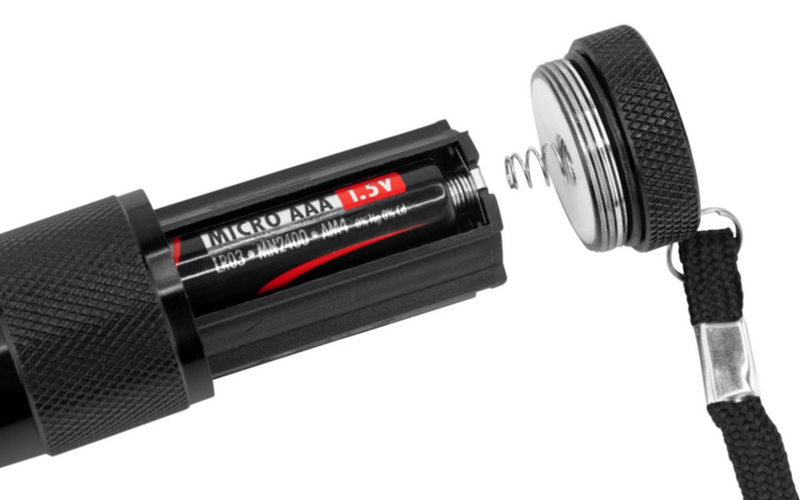 Ansmann Action COB LED - Hand-Blinklicht - Schwarz - Aluminium - IPX3 - COB LED - 175 lm