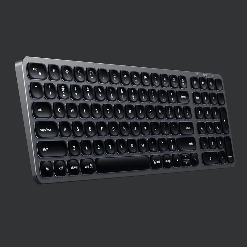 Satechi Compact Backlit Bluetooth Tastatur kabellos - Tastatur