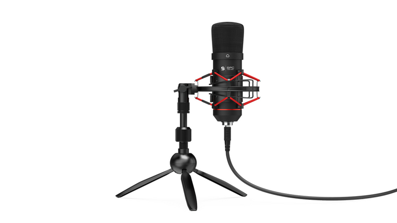 SilentiumPC SPC Gear SM900T - Mikrofon - USB - Schwarz