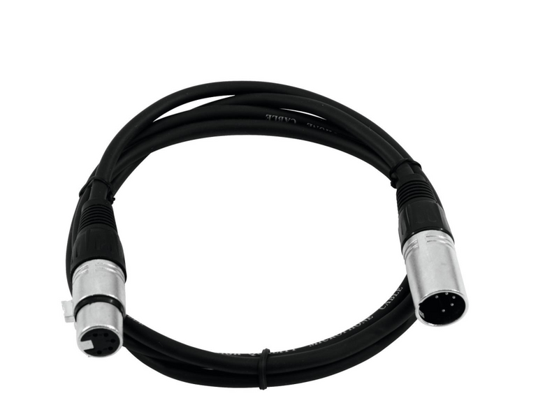 Omnitronic 30220765 XLR Verbindungskabel[1x XLR-Stecker 5 polig - 1x XLR-Buchse 5 polig] 1.50 - Audio/Multimedia - 1,5 m