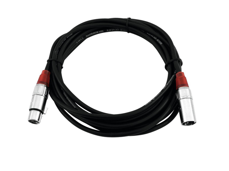 Omnitronic 3022050R XLR Verbindungskabel[1x XLR-Stecker 3 polig - 1x XLR-Buchse 3 polig] 5.00 - Audio/Multimedia - 5 m