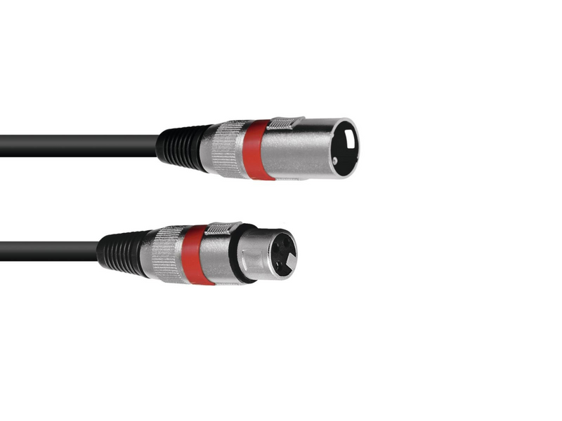 Omnitronic 3022050R XLR Verbindungskabel[1x XLR-Stecker 3 polig - 1x XLR-Buchse 3 polig] 5.00 - Audio/Multimedia - 5 m