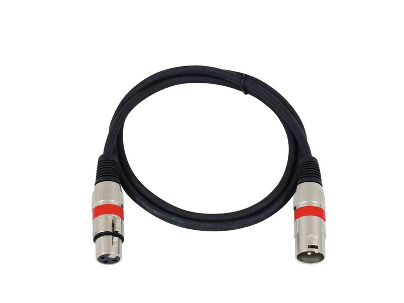 Omnitronic 30220406 XLR Verbindungskabel[1x XLR-Stecker 3 polig - 1x XLR-Buchse 3 polig] 1.00 - Audio/Multimedia - 1 m