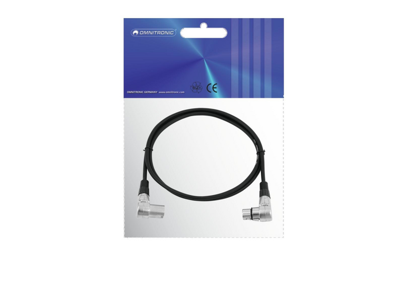 Omnitronic 30220630 XLR Verbindungskabel[1x XLR-Stecker 3 polig - 1x XLR-Buchse 3 polig] 1.50 - Audio/Multimedia - 1,5 m