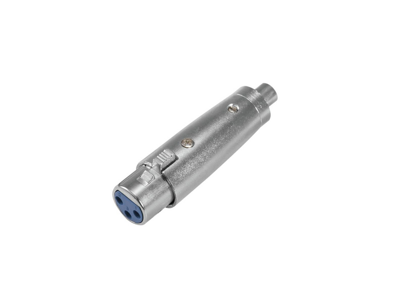 Omnitronic 30226564 XLR Adapter[1x Cinch-Buchse - 1x XLR-Buchse 3 polig] - Kabel - Audio/Multimedia