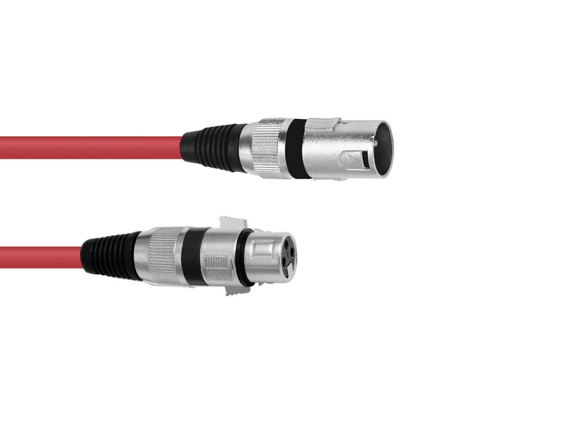 Omnitronic 30220899 XLR Verbindungskabel[1x XLR-Stecker 3 polig - 1x XLR-Buchse 3 polig] 1.00 - Audio/Multimedia - 1 m