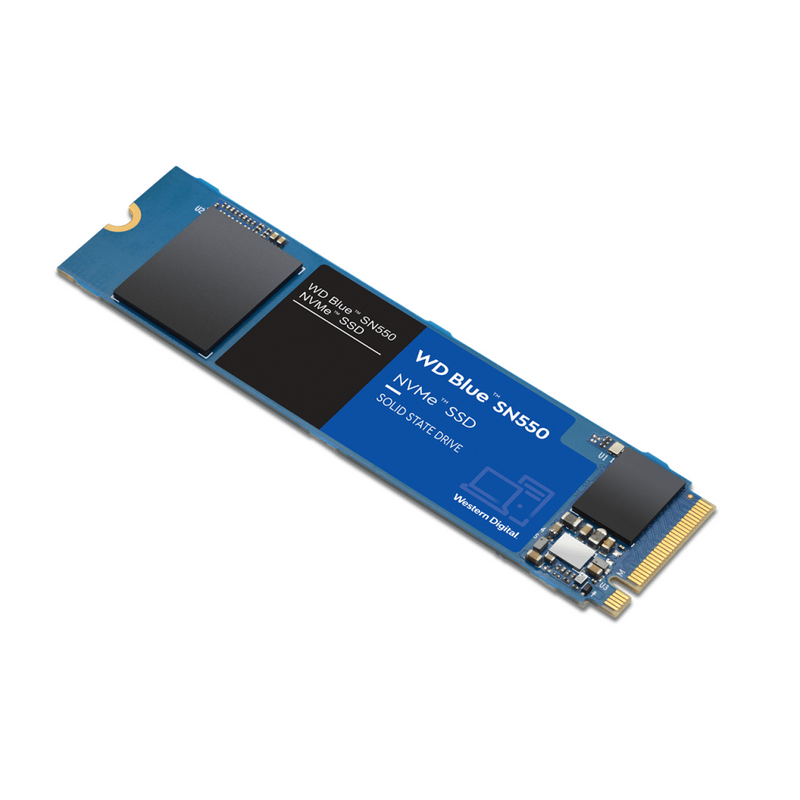 WD Blue SN550 NVMe SSD WDS200T2B0C - SSD - 2 TB - intern - M.2 2280 - PCIe 3.0 x4 (NVMe)
